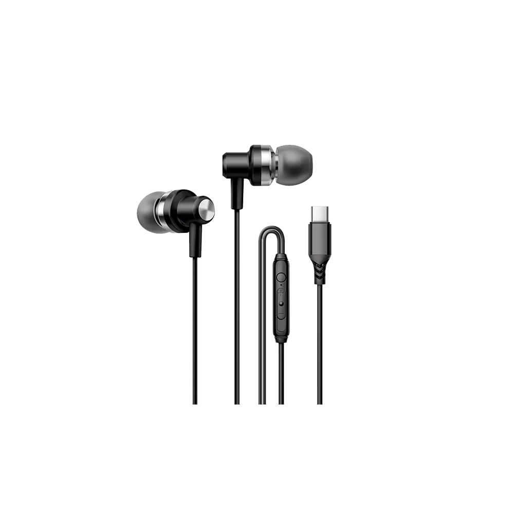 GIGATECH Headphones Gigatech XR690, Type-C, Black