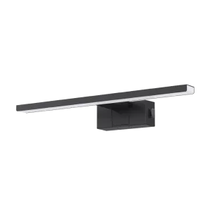 GREEN TECH LED bathroom wall lamp, Green Tech, black, 560 lm, 8W, 4000 K, IP44, 40 cm - BTM-400