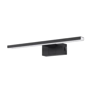 GREEN TECH LED bathroom wall lamp, Green Tech, black, 1050 lm, 15W, 4000 K, IP44, 80 cm - BTM-800