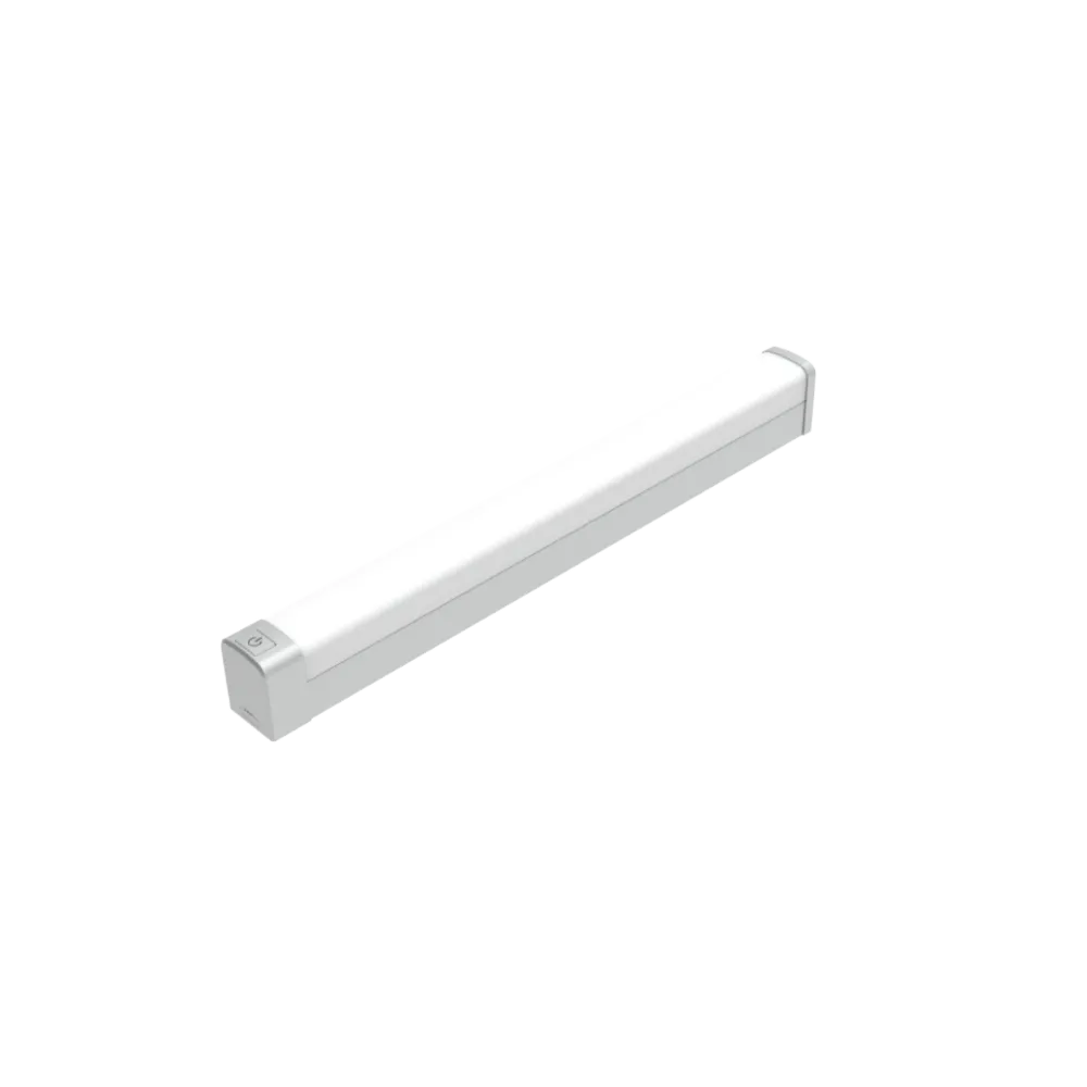 GREEN TECH LED kupaonska zidna lampa, srebrna, 1350 lm, 15W, 4000 K, IP44, 60 cm - BTS-600