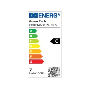 GREEN TECH LED strip Green Tech COBCTA 608 LED, 10 mm, 14 W/m, 2700K+6500K, DC 24V, IP65 - COBCTA60824IP65