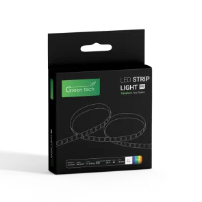 GREEN TECH LED strip Green Tech 60 LED, 10 mm, 11.5 W/m, RGB, DC 24V, IP20, 5m/piece - S6024RGBIP20
