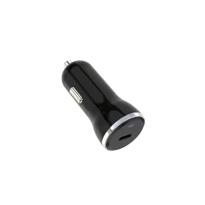 GIGATECH Universal car charger for smartphone Gigatech XG100, C output, 20W, black