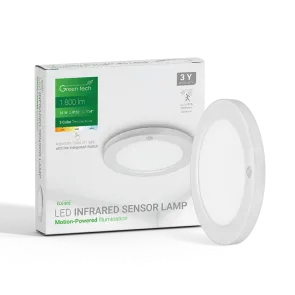 GREEN TECH LED ceiling light with sensor Green Tech 3/1 18W - ELS-802