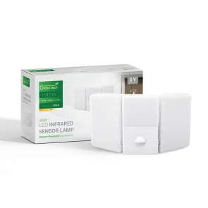 GREEN TECH LED wall lamp with sensor Green Tech 25W, 3000K, white color - KFS-072