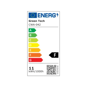 GREEN TECH LED wall lamp Green Tech 11W, 4000K, diameter 17*6cm, IP65, black - CWA-042