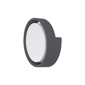 GREEN TECH LED wall lamp Green Tech 11W, 4000K, diameter 17*6.8cm, IP65, black - CWA-043