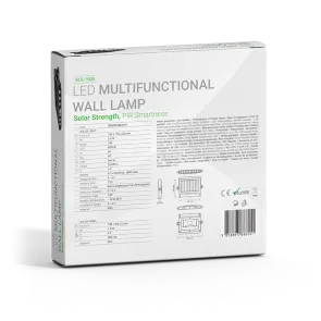GREEN TECH LED multifunctional solar lamp Green Tech 3.5W, 6500K, IP54, 500 lm - SLS-150S