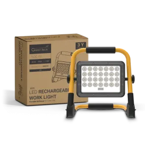 GREEN TECH Prenosni LED reflektor Green Tech, 40W, 4000K, IP65 - WLR40