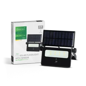 GREEN TECH LED solar spotlight Green Tech 2W, 4000K, IP65, 200 lm - VENUS-S