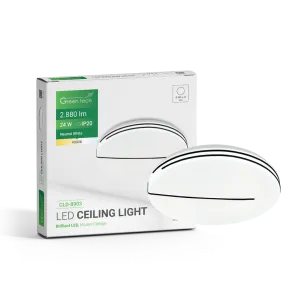 GREEN TECH LED stropna svetilka Green Tech 24W, 4000K, premer 38cm - CLD-8903