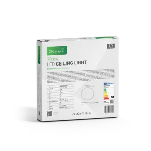 GREEN TECH LED ceiling light Green Tech 24W, 4000K, diameter 38cm - CLD-8903