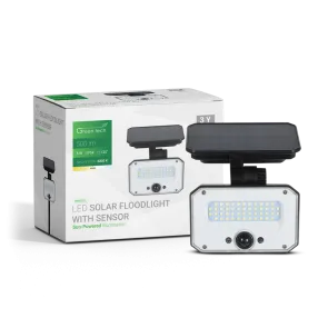 GREEN TECH LED solar spotlight Green Tech 5W, 4000K, IP65, 500 lm - VENUS-L