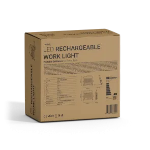 GREEN TECH Portable LED Spotlight Green Tech, 60W, 4000K, IP65 - WLR60