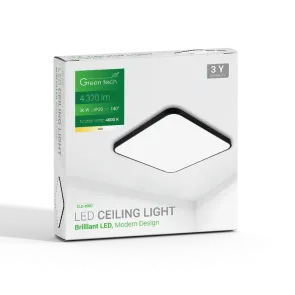 GREEN TECH LED ceiling light Green Tech 36W, 4000K, 48x48cm - CLD-8907