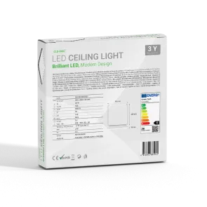 GREEN TECH LED ceiling light Green Tech 36W, 4000K, 48x48cm - CLD-8907