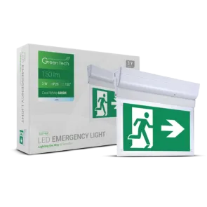 GREEN TECH LED Svetilka za nujno osvetlitev Green Tech 3W, 6000K, Stropna/Zidna - EL01-3LF