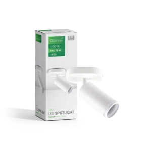 GREEN TECH LED spotlight Green Tech, GU10 X 1 pcs, white color - LUXA-1