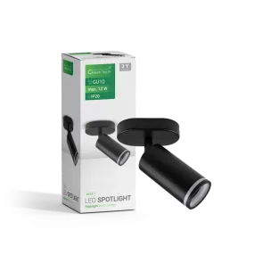 GREEN TECH LED reflektor Green Tech, GU10 X 1 kos, črna barva - NYXA-1