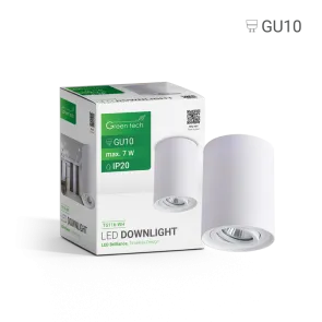 GREEN TECH Upgrade Lamp Green Tech, white color, GU10 socket - TS116-WH