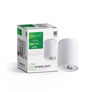 GREEN TECH Upgrade Lamp Green Tech, white color, GU10 socket - TS116-WH