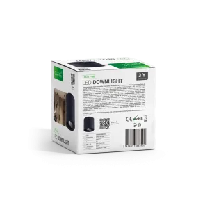 GREEN TECH Upgrade Lamp Green Tech, black color, GU10 socket - TS117-BK