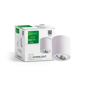 GREEN TECH Upgrade Lamp Green Tech, white color, GU10 socket - TS117-WH