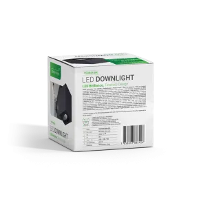 GREEN TECH Upgrade Lamp Green Tech, black color, GU10 socket - YS084S-BK