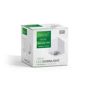 GREEN TECH Upgrade Lamp Green Tech, white color, GU10 socket - YS084S-WH