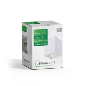 GREEN TECH Upgrade Lamp Green Tech, white color, GU10 socket - YS125S-WH