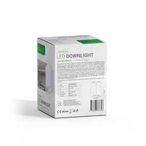 GREEN TECH Upgrade Lamp Green Tech, white color, GU10 socket - YS125S-WH
