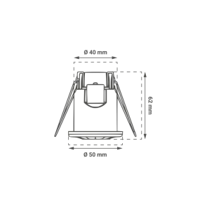 GREEN TECH Infrared Built-in Motion Sensor Green Tech IMS40A, IP20, 360°