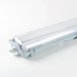 GREEN TECH Waterproof Lighting Fixture Green Tech for 2 x T8 LED 600 mm - WP-G2-600-2X9