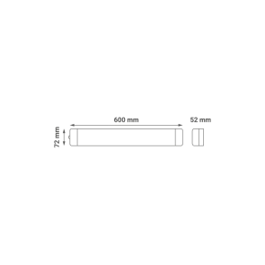 GREEN TECH LED waterproof light Green Tech, linkable, 3CCT, 30W, IP65, black - WP-BD-30W-3CCT