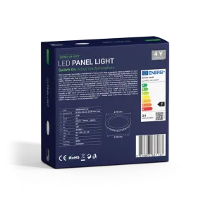 GREEN TECH LED panel Green Tech 24W, 3CCT, vgradni, okrogel - CX-R01-24-3CCT