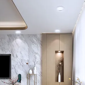 GREEN TECH LED panel Green Tech 6W, 3CCT, recessed, round - CX-R01-6-3CCT