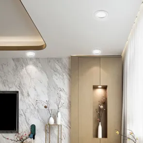 GREEN TECH LED panel Green Tech 6W, 3CCT, recessed, round - CX-R01-6-3CCT