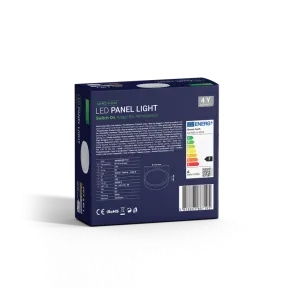 GREEN TECH LED panel Green Tech 6W, 3CCT, nadgradni, okrogli - CX-R02-6-3CCT