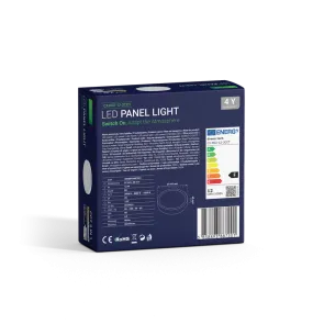GREEN TECH LED panel Green Tech 12W, 3CCT, nadgradni, okrogli - CX-R02-12-3CCT