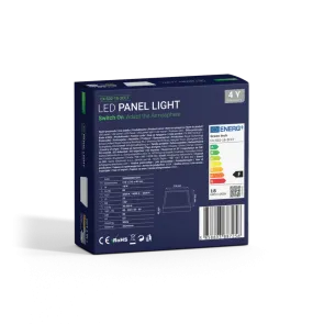 Zeleni TEHNOLOGIJA LED panel Zeleni Tehnika 18W, 3CCT, nadgradni, kvadratni - CX-S02-18-3CCT