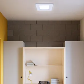 Zeleni TEHNOLOGIJA LED panel Zeleni Tehnologija 6W, 3CCT, vgrajen, kvadraten - CX-S01-6-3CCT