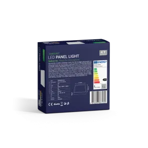 GREEN TECH LED panel Green Tech 6W, 3CCT, nadgradni, kvadratni - CX-S02-6-3CCT