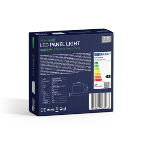 GREEN TECH LED panel Green Tech 24W, 3CCT, nadgradni, kvadratni - CX-S02-24-3CCT