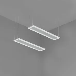 GREEN TECH LED kristalna panel visilica Green Tech 40W, 3CCT, 120 lm/W, 300x12 - LLP-40W