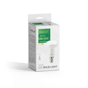 GREEN TECH LED žarnica Green Tech 7W, 4000K, E14, R50, IP20, Sanan čip - BLX-7005