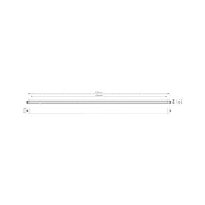 GREEN TECH LED waterproof light Green Tech, linkable, 45W, 120LM/W, 3CCT, IP65 - WP-Q45W-3CCT