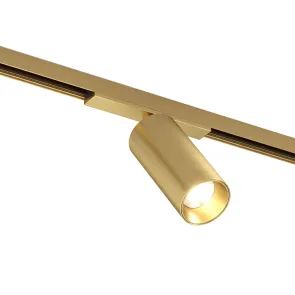 Track light 10W 3000K 48V satin brass SHINE (DK/EU-5741-SB)