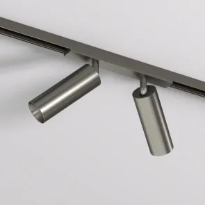 Double track light 2×8W 3000K 48V dark nickel SHINE (DK/EU-5742-DN)