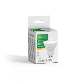 GREEN TECH LED bulb Green Tech 5W, 3000K, GU10, IP20, Sanan chip - LB-1004