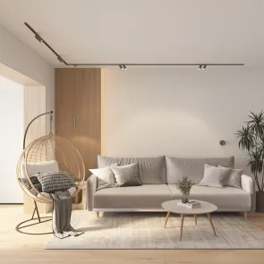 Viseča tirna svetilka SPOT 8W 3000K 48V temni nikelj SHINE (DK/EU-5744-DN)